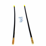 Warn - 67679 Fits All Warn - Plows; 2 Foot Height; Red Tip; Set of 2
