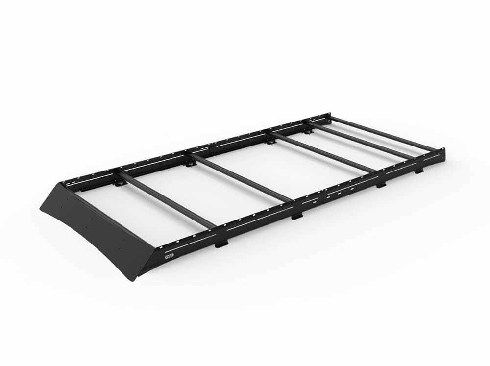 Flatline Van Co. - 2015-2025 Ford Transit 148 Mid Roof Low Pro Roof Rack  - TR0104B