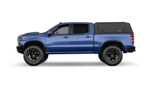 RSI SmartCap - Silverado/Sierra Truck Bed Cap SmartCap EVOa Adventure Matte Black For 19-24 Chevrolet Silverado/Sierra 1500 5.8 Foot Short Bed SmartCap - EA0108-MB