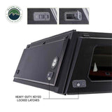 Overland Vehicle Systems - Expedition Truck Cap W/Full Wing Doors, Front and Rear Windows and 3rd Brake Light 2016-2023 Toyota Tacoma 5 Foot Bed - 70100001