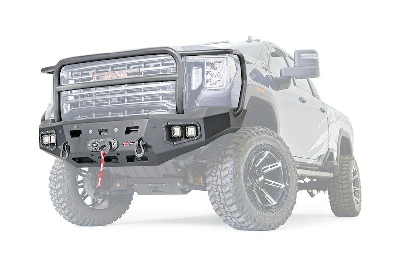 Warn - ASCENT HD BUMPER GMC 2500/3500 WITH FULL GUARD - 107178
