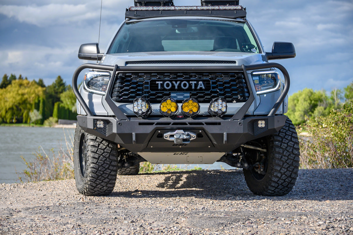 CBI - Tundra Adventure Series Front Bumper | 2014-2021- Bare Metal - 200-000-012-005