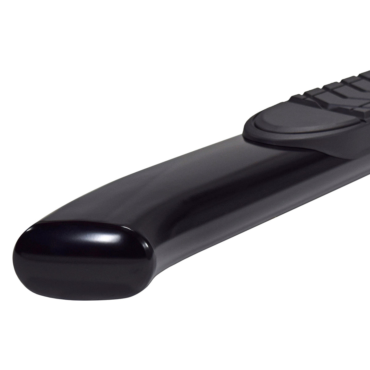TrailFx - 5" Oval Bent Step Bar For Ford F150-350 Standard-Black (A7072B)