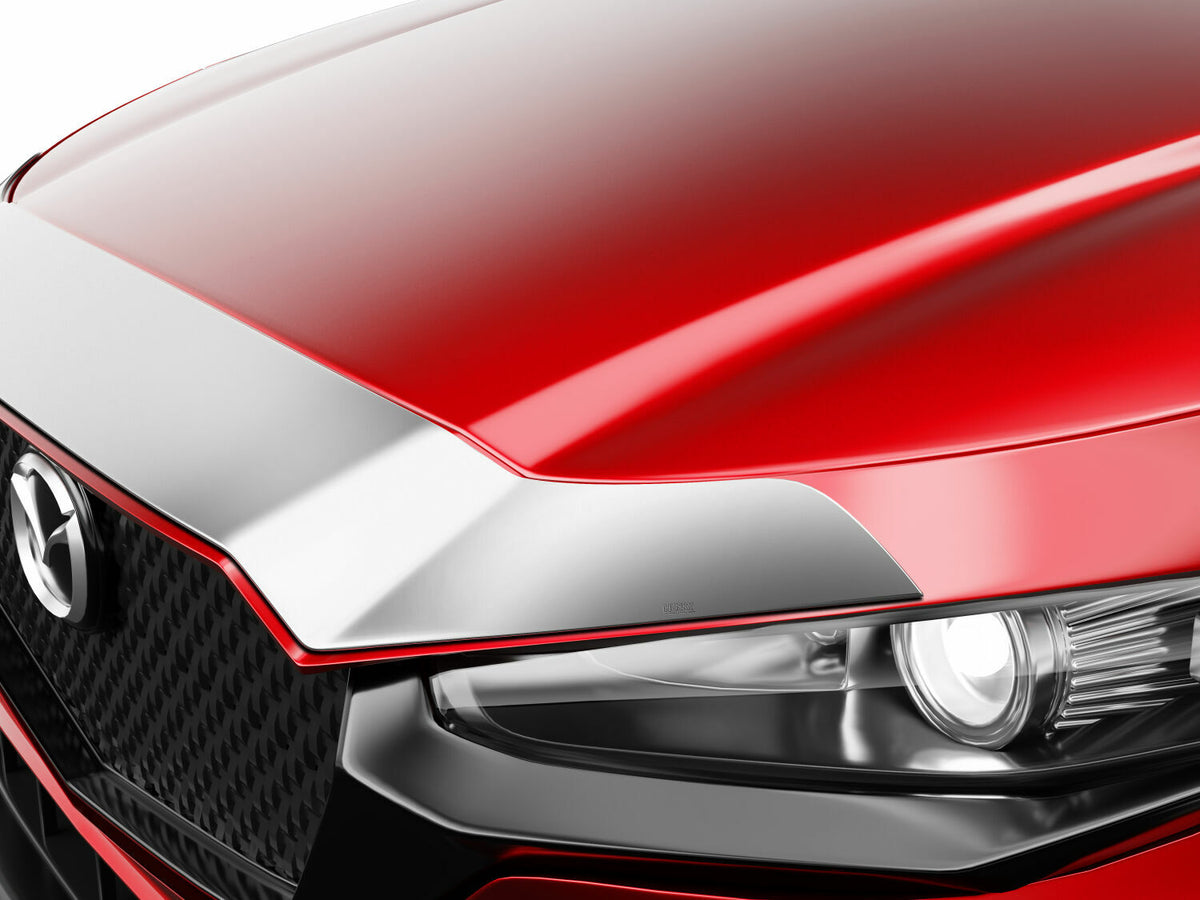 Husky Liners 2892248 Aeroskin Hood Protector; Chrome