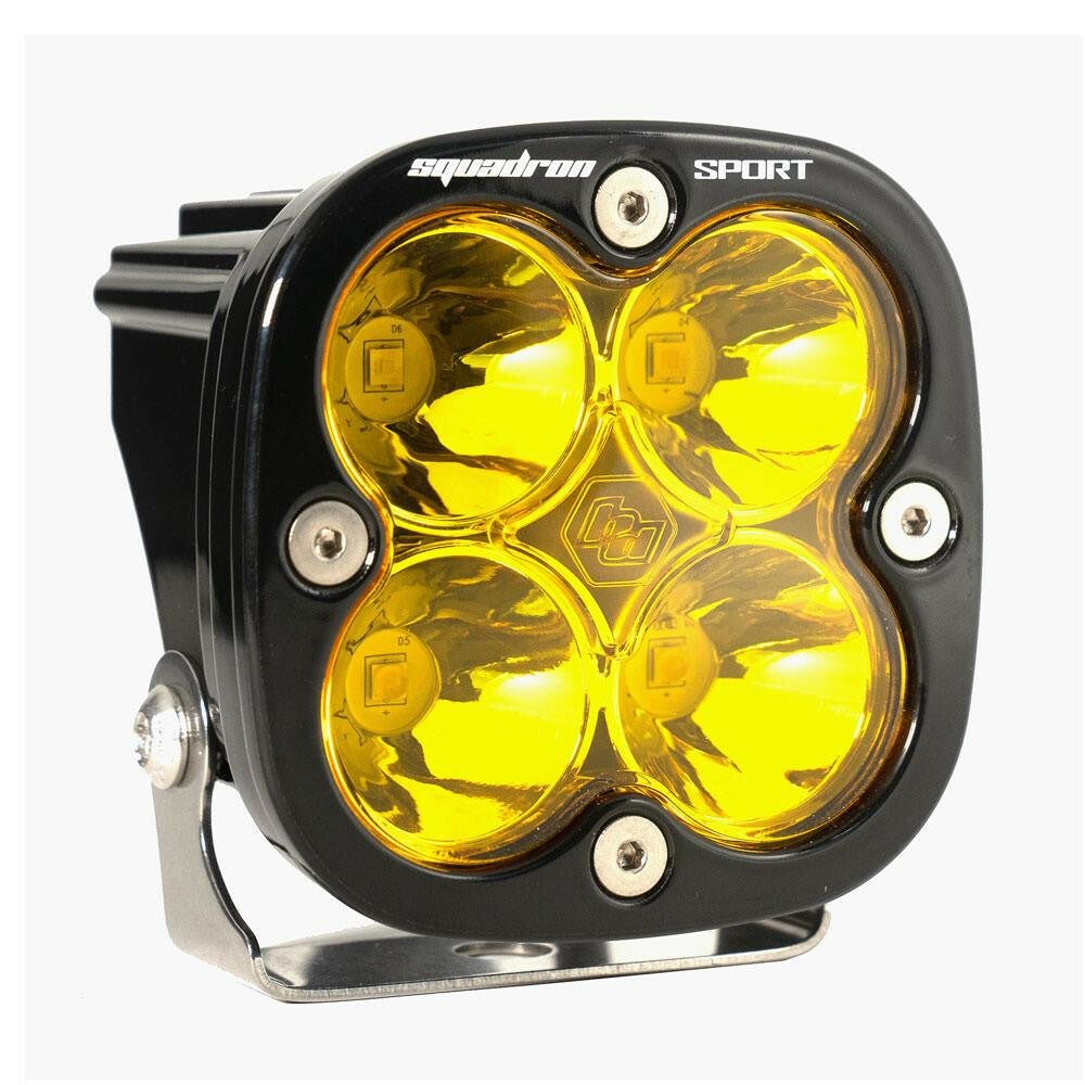 Baja Designs - 550006 - Squadron Sport Black LED Auxiliary Light Pod