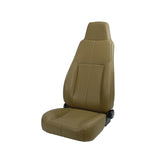 Rugged Ridge - High-Back Front Seat, Reclinable, Spice; 76-02 Jeep CJ/Wrangler YJ/TJ - 13403.37