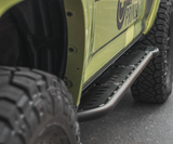 CBI - 5th Gen Toyota 4Runner Overland Bolt-On Rock Sliders / DOM Upgrade / No Kickouts / Bare Metal - 300-000-011-043
