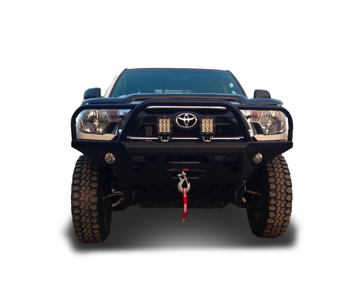 CBI - Toyota Tacoma Moab 2.0 Adventure Bumper | 2005-2015 / Powder Coated Black / Aluminium / 2011-2015 - 200-000-010-119