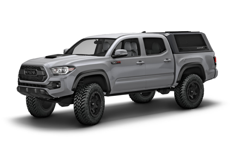 RSI SmartCap - Tacoma Truck Bed Cap SmartCapEVO Sport Matte Black For 16-23 Toyota Tacoma 6 Foot Standard Bed SmartCap - EV1317-MB