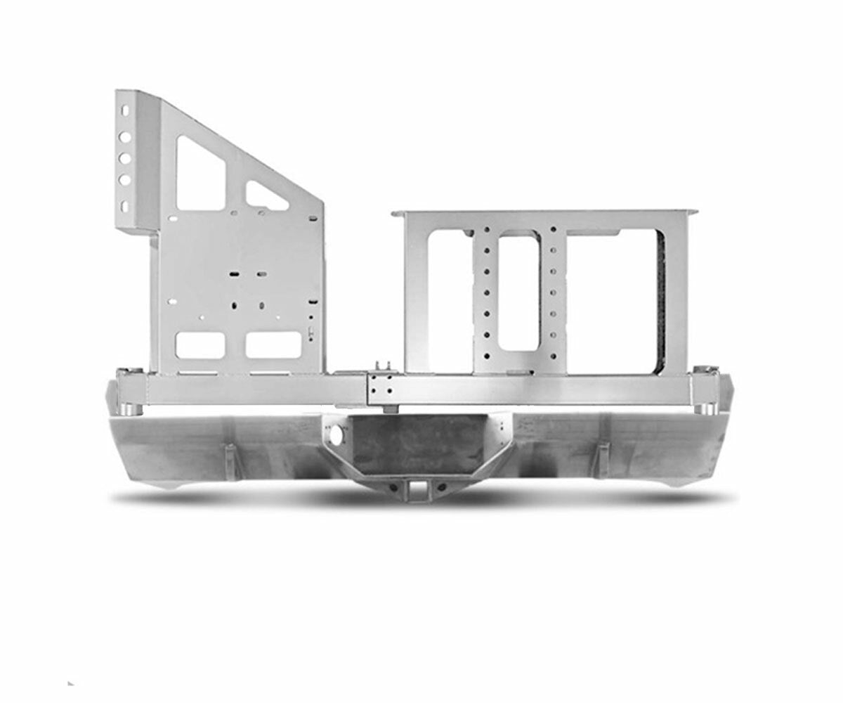 CBI - 2nd Gen Toyota Tacoma Trail Rider 2.0 Classic Bumper / Powder Coated Black - 200-000-010-082