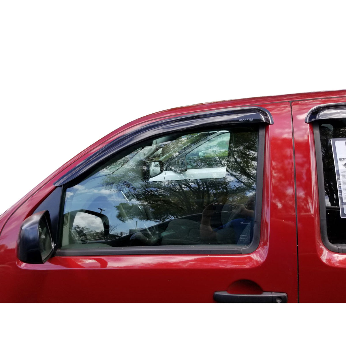 TrailFx - 4-Piece Window Vent  For Nissan Frontier (4407H)