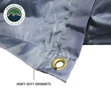 Overland Vehicle Systems - HD Nomadic 2.0 Awning Room Enclosure, Grey Body, Green Trim (4 Walls and Floor) - 18089920