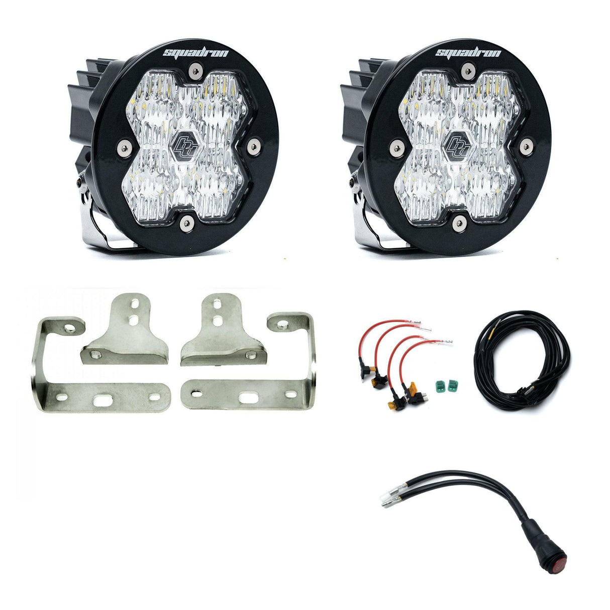 Baja Designs - 44-0045 Squadron-R 2.0 Sport Fog Pocket Light Kit