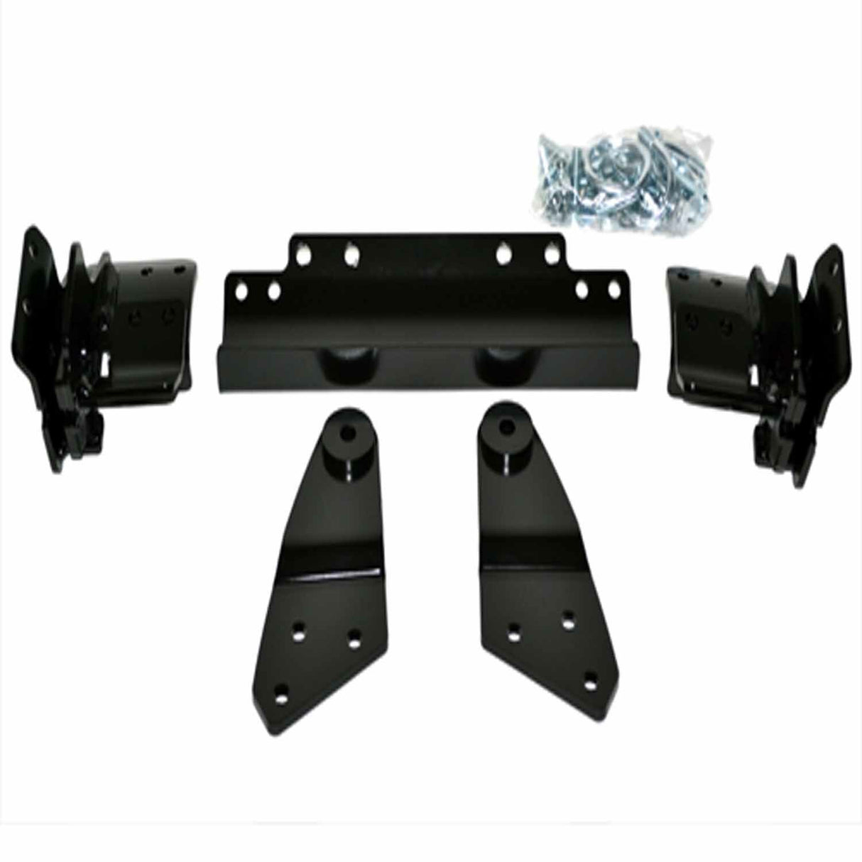 Warn - 80031 Front Kit Black Includes Mounting Bracket and Hardware