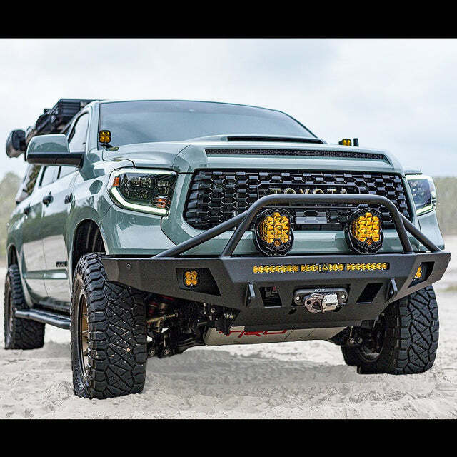 C4 Fabrication - Tundra Overland Series Front Bumper / 2nd Gen / 2014-2021 - 1400-3114-30-FH-01NA