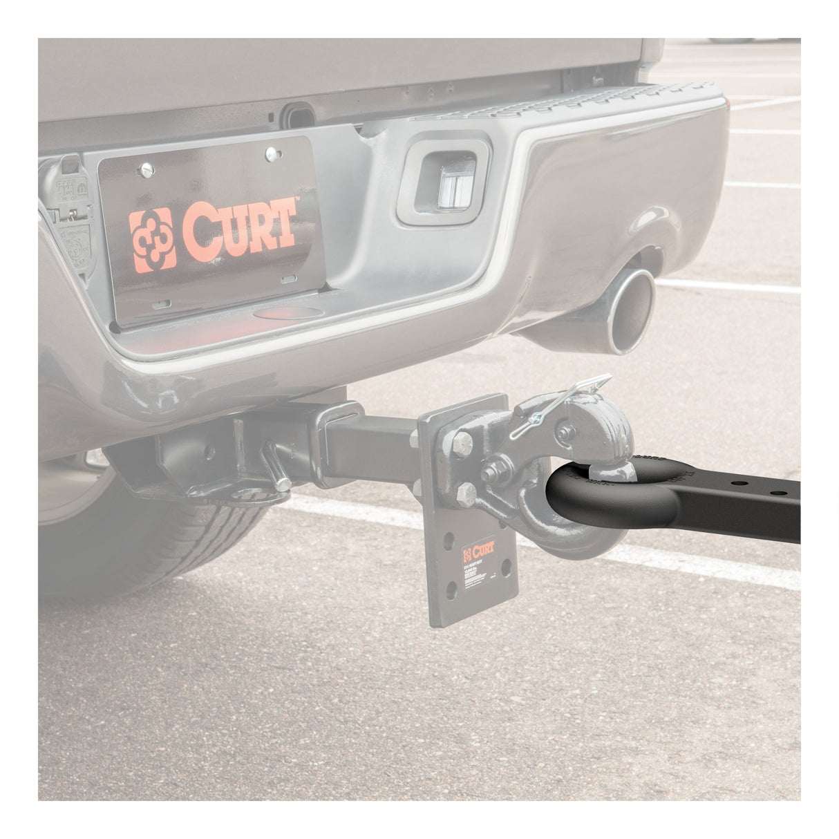 Curt - Lunette Ring Drawbar (22,000 lbs., 3" I.D.) - 48510