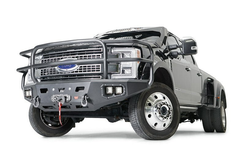Warn - ASCENT HD BUMPER FORD F450/550 WITH FULL GUARD - 107182
