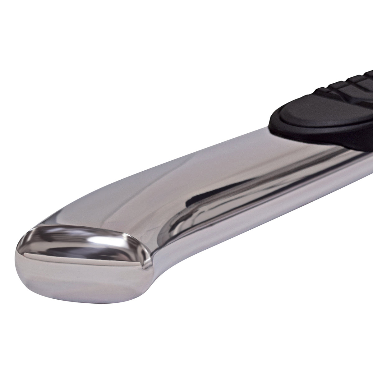 TrailFx - 5" Oval Bent Step Bar For Ford F150-350 Standard-Stainless (A7072S)