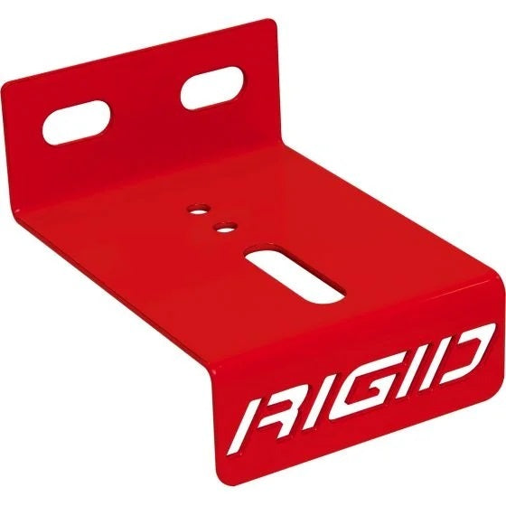RIGID Industries - 46559 Slat Wall Light Mounting Bracket, Stainless Steel Red Powder Coat, Single