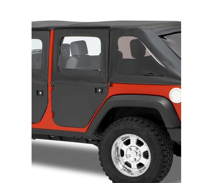Bestop - 51799-17 - Full 2-Piece Fabric Doors