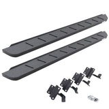 Go Rhino - 63417780T - RB10 Running Boards With Mounting Brackets - Protective Bedliner Coating
