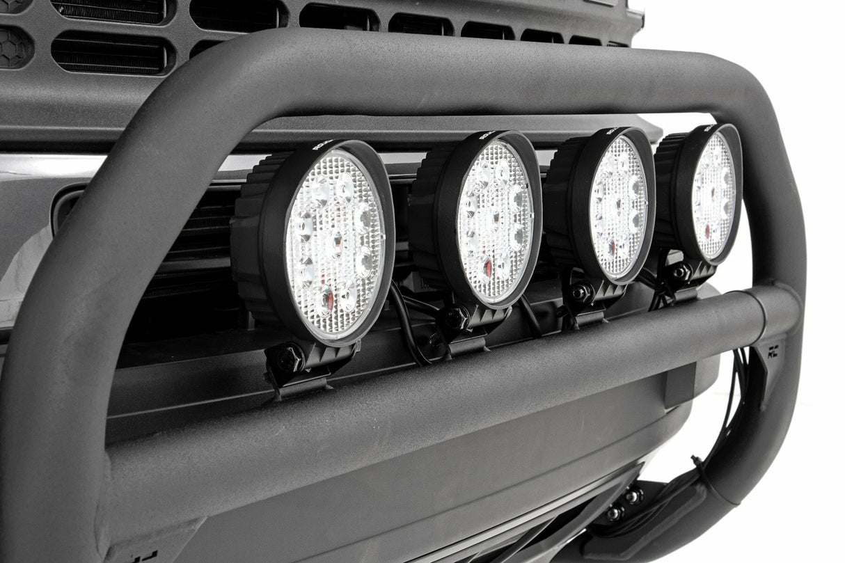 Rough Country 70804 Chrome Series LED Light Pair - 70804