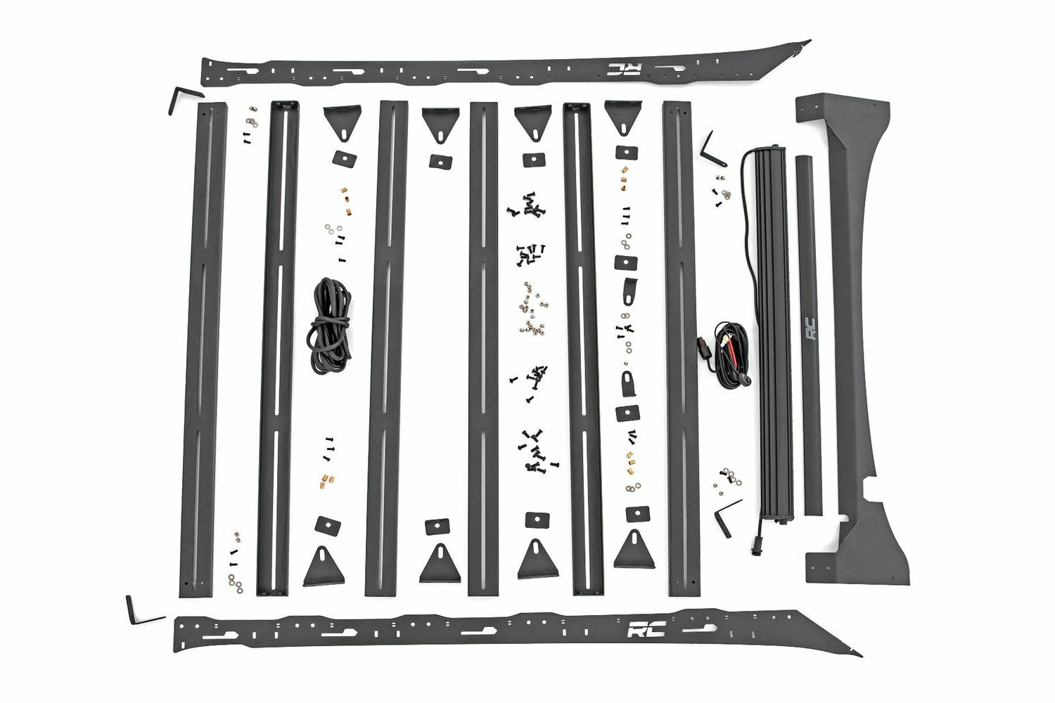 Rough Country - Roof Rack - FR 40 Inch Single Row BLK LED - Ford F-150 (15-18) - 51021
