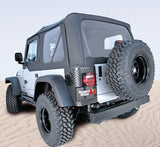 Rugged Ridge - Rugged Ridge 13731.35 XHD Soft Top, Black Diamond, Tinted; 04-06 Jeep Wrangler LJ - 13731.35