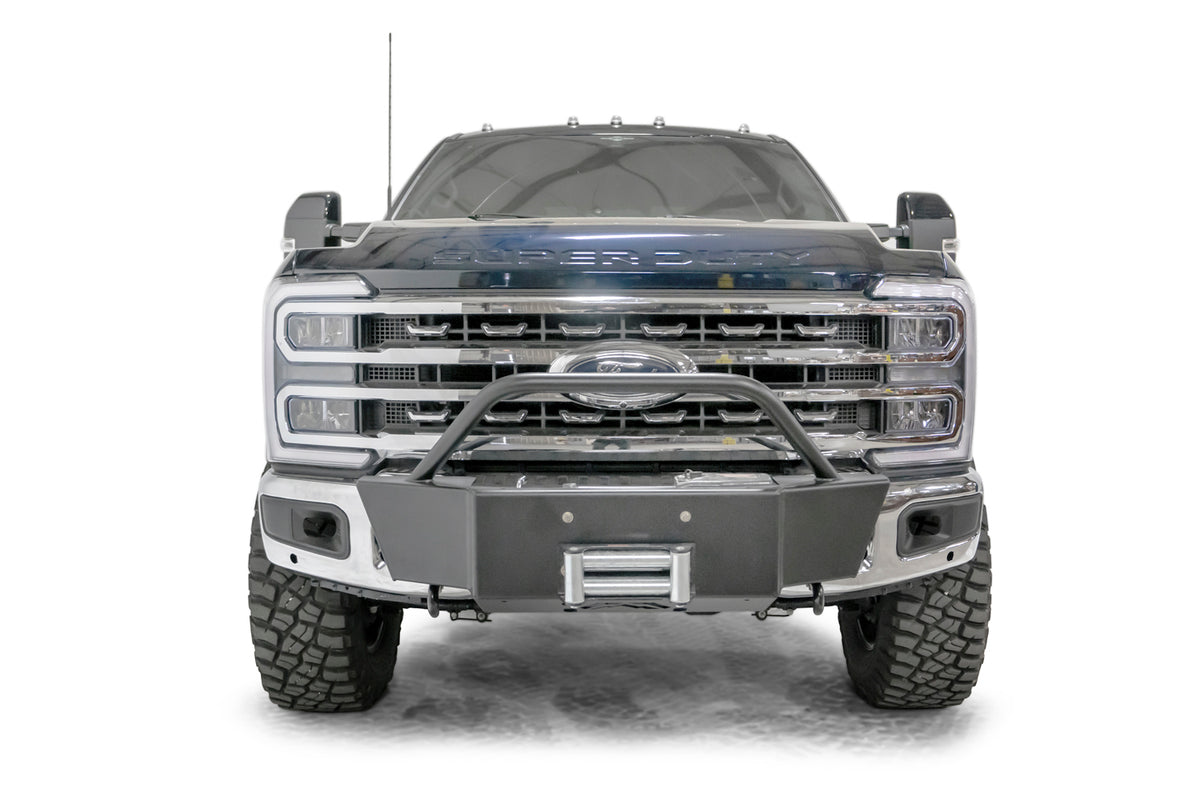 Fab Fours - 2023-2026 Ford SuperDuty F250-F550 Winch Mount w/ Pre-Runner guard - FS23-N5960-1
