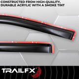 TrailFx - In Channel 4-Piece Window Vent For RAM (4109IC)