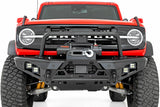Rough Country - Front Bumper - Tubular - w Winch Plate - Ford Bronco (21-23) - 51205