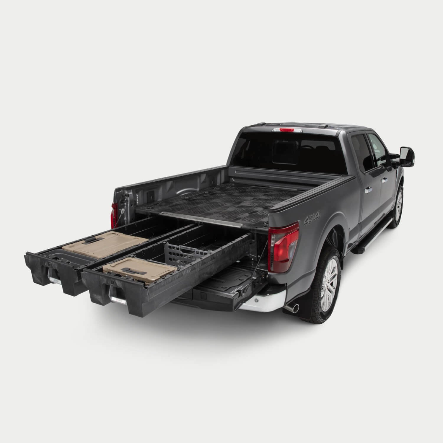 Decked - Truck Bed Drawer System Ford Super Duty 8 Foot (1999-2016) - 8' 0" Bed Length -  - XS5LF