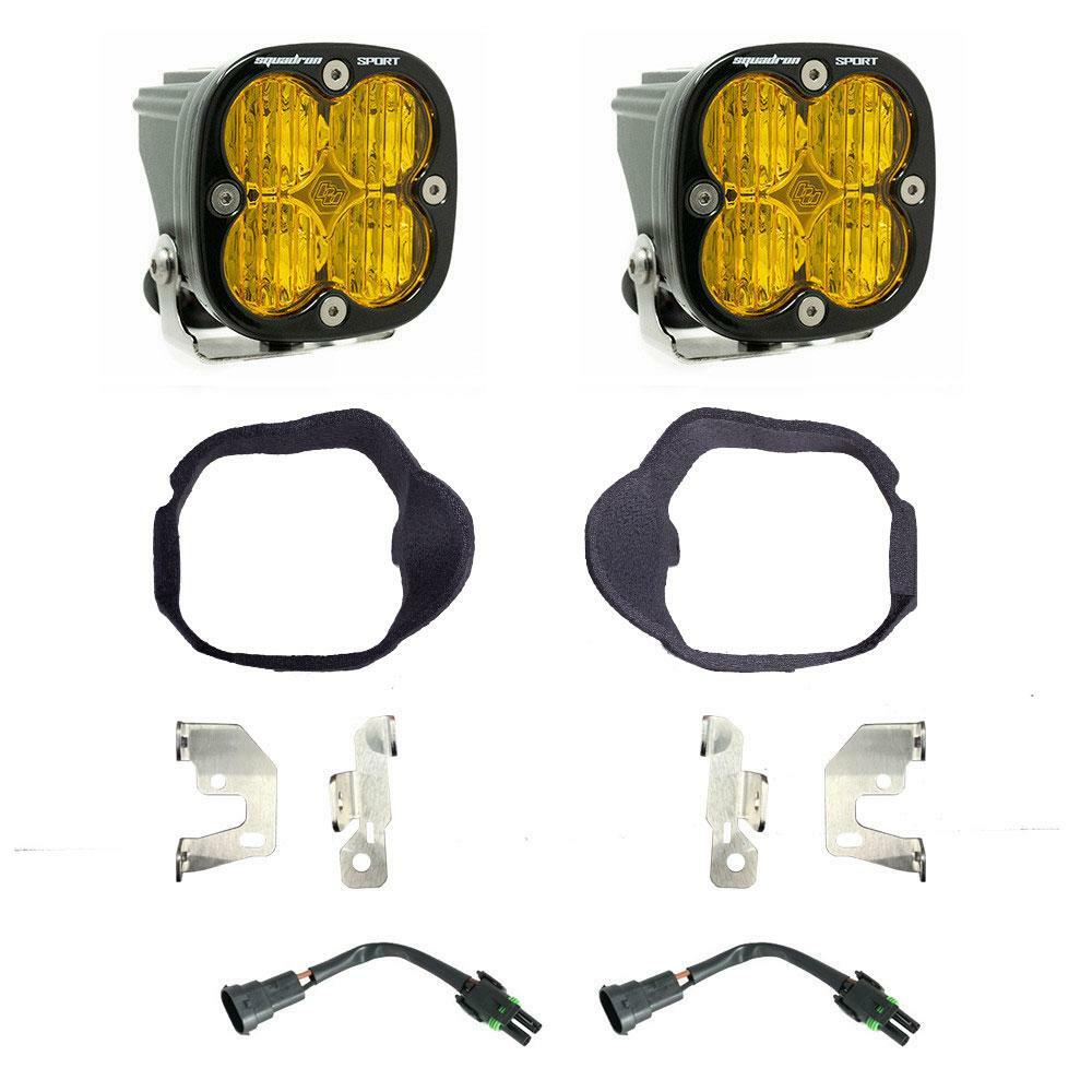 Baja Designs - 447875 - Squadron Sport Fog Pocket Light Kit