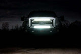 Rough Country - LED Light Kit - Grill Mount - 30" Black Single Row Pair - Ford F-250 F-350 Super Duty (11-16) - 70771