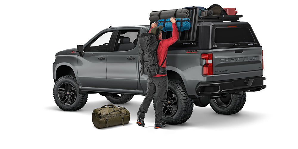 RSI SmartCap - Drop Rack Tacoma For 05-15 Toyota Tacoma 5 Foot Short Bed SmartCap Fits Caps w/Serial #'s ending in "MB" "WH" or "SA" - SA011308