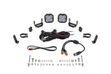 Diode Dynamics -SS3 LED Bumper 1.75 Inch Roll Bar Kit, Sport White SAE Fog (pair) - DD7704 - DD7704
