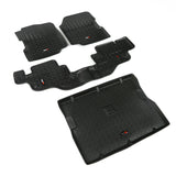 Rugged Ridge - Floor Liners, Kit, Black; 76-95 Jeep CJ/Wrangler YJ - 12988.09