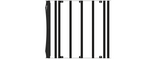 Prinsu - 3rd Gen Toyota Tundra Double Cab Roof Rack | 2022 / Standard / Black - 400-000-012-010