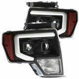 AlphaRex 880179 Projector Headlights Black