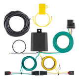 Curt - Custom Wiring Harness, 4-Way Flat Output, Select Volkswagen Golf R - 56374