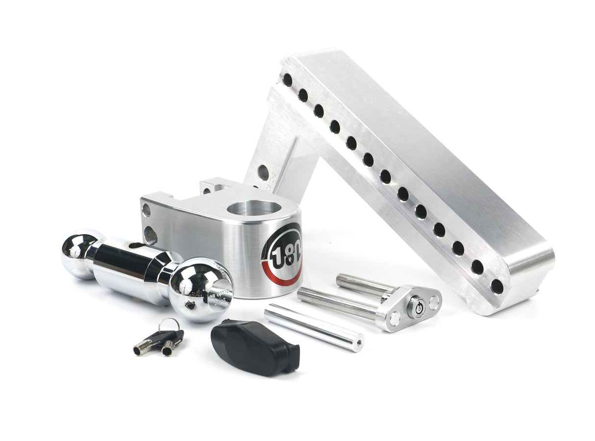 Weigh Safe - CTB10-2 Turnover Ball 10" Drop Hitch with 2" Shank