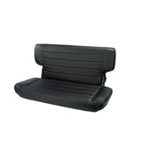 Rugged Ridge - Fold and Tumble Rear Seat, Black Denim; 97-02 Jeep Wrangler TJ - 13463.15