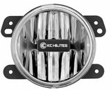 KC Hilites - Gravity LED G4 2010-2018 Jeep JK LED Fog Clear Single - #1497 - 1497