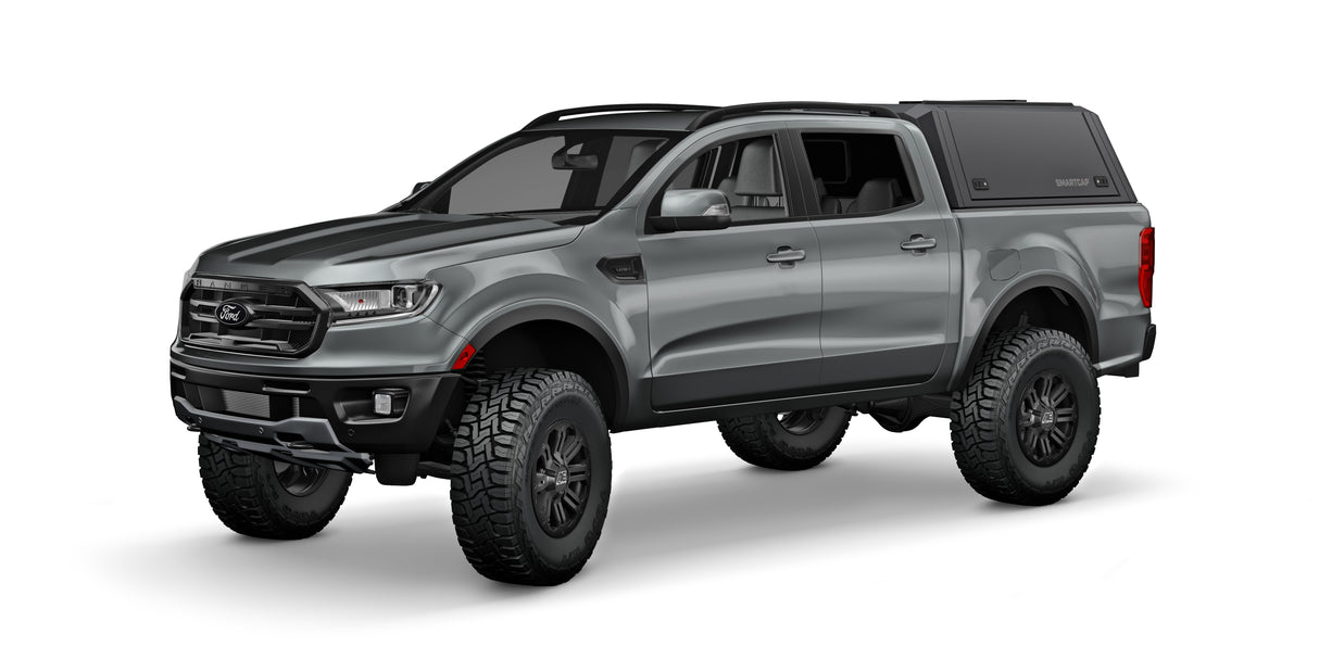 RSI SmartCap - Ranger Truck Bed SmartCapEVOa  Adventure Matte Black 2024 Ford Ranger Crew Cab 5 Foot Short Bed SmartCap - EA0309-MB