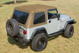 Rugged Ridge - Rugged Ridge 13750.37 XHD Soft Top, Bowless, Spice; 97-06 Jeep Wrangler TJ - 13750.37