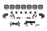 Diode Dynamics - Bronco SS5 Pro CrossLink Windshield White Combo Lightbar Kit - DD7264