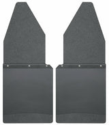 Husky Liners - Kick Back Mud Flaps 12in. Wide - Black Top and Black Weight - 17105