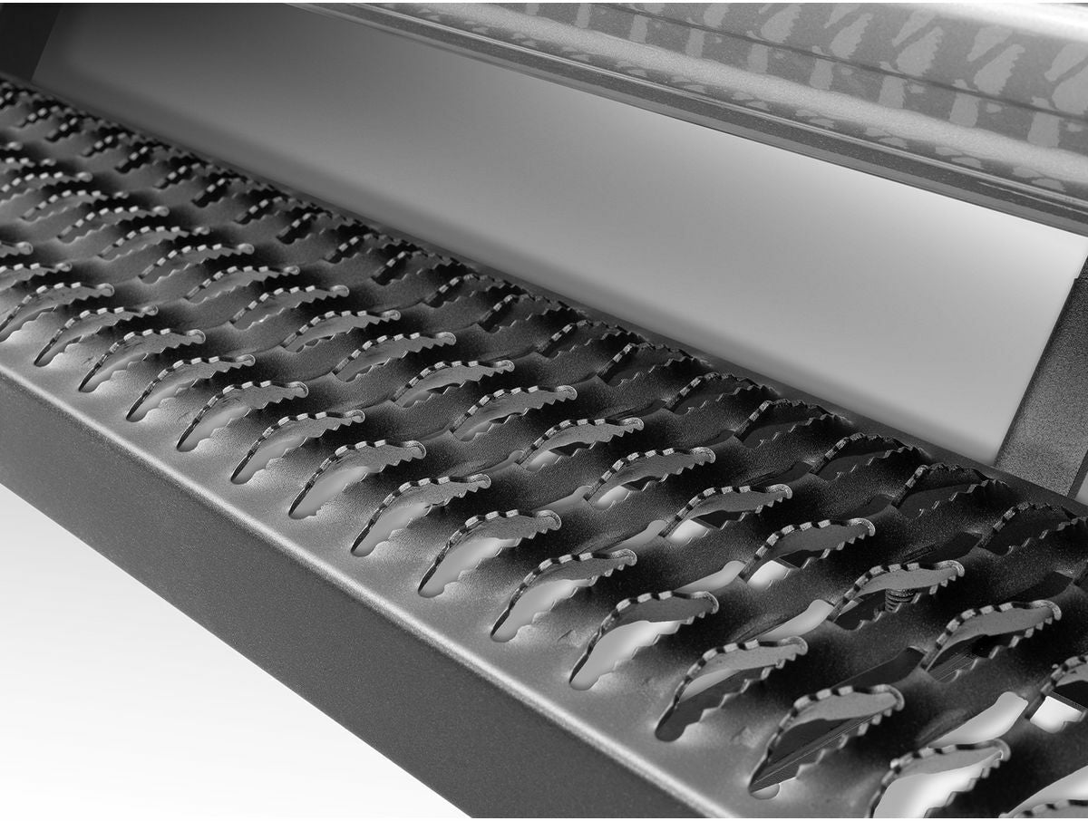 N-Fab - Growler-Cab Len-19-21 Ram 2500/3500 Crew Cab-TX Blk - GFD20CC-TX