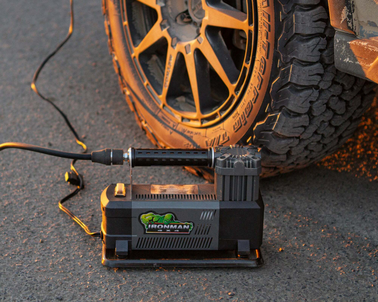 IronMan 4x4 - Air Champ 3.2CFM 12V Portable Air Compressor - ICOMPRESSOR003