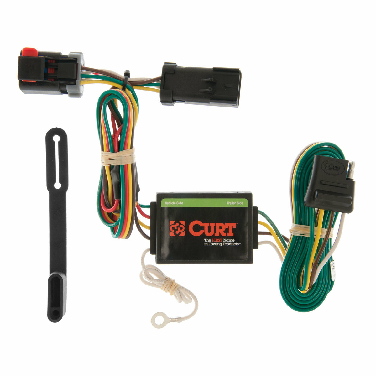 Curt - Custom Wiring, 4-Flat, Select Caravan, Grand Caravan, Town and Country, Voyager - 55376